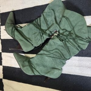 Bota de cano verde – tam 37