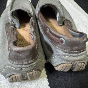 Mocassim cinza – Satinado – tam 38