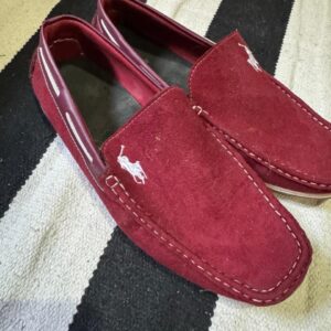 Mocassim vermelho – Polo – tam 38