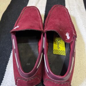 Mocassim vermelho – Polo – tam 38