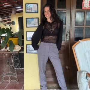 Calça social cinza – YSC City – tam 38