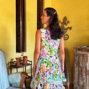 Vestido estampa floral – tam P