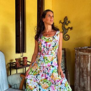Vestido estampa floral – tam P