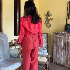 Calça jogger terracota – Scala – tam P