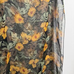 Lenço estampa florida