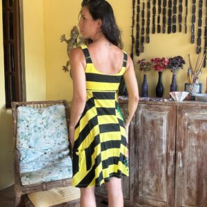 Vestido listrado abelhinha – Naguchi – tam PP
