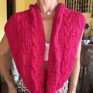 Cachecol/Pashmina em Tricô