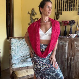 Cachecol/Pashmina em Tricô