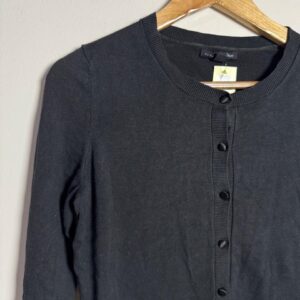 Sueter / Cardigã preto – Banana Republic – tam M