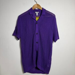 Camisa Tricô Roxo Pop – HeM – tam M