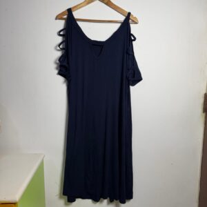 Vestido Navy Cut Out – Maria Rita – tam XG