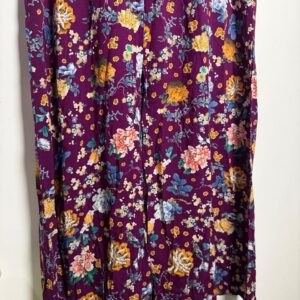 Saia longa estampa florida – Casual – tam GG