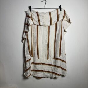 Saia Midi Fluida Listrada Boho – Marfinno – tam G