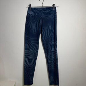 Legging estampa azul efeito óptico – tam M