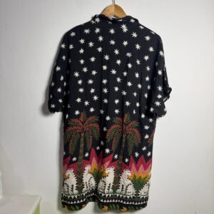Chemise escura com estampa de estrelas tropical – Riachuelo – tam G