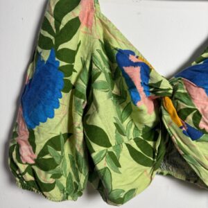 Top cropped estampa verde – Bluesteel – tam GG