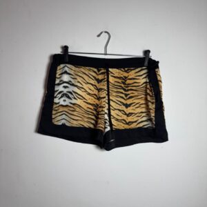 Short animal print laterais pretas – Chocoleite – tam 40