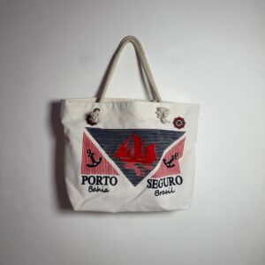 Bolsa de Ombro Porto Seguro em Lona