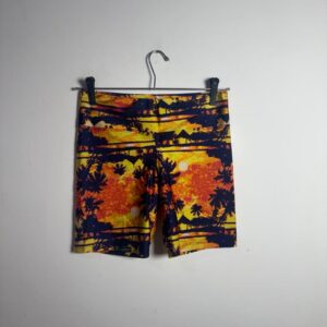 Short esportivo estampa tropical – tam G