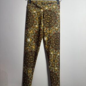 Legging Mandala com Estampa Geométrica e Animal Print – tam 38