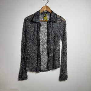 Camisa manga comprida animal print – Maria de Chita – tam 38