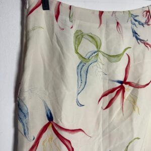 Saia Curta de seda Estampa Floral Colorida – Richards – tam 40