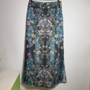 Saia Longa Estampada Floral – Elementais – tam G