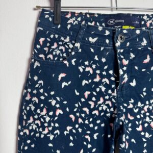 Calça Azul Marinho Estampa Borboletas – Hering – tam 38