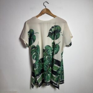 Quimono Estampa de folhas – tam 38 / 40