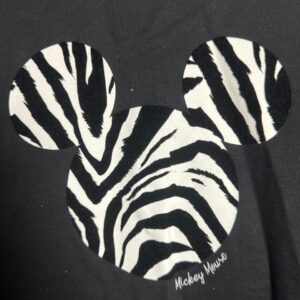 Moletom Preto Mickey Zebra – Disney – tam G