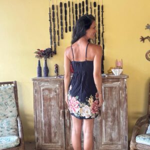 Vestido Curto Floral com Alças – Farm – tam P