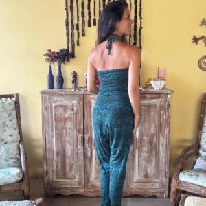 Macacão Frente Única Estampa Animal – tam M