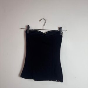 Blusa Tomara que Caia Preta com Paetê – Tally Weijl – tam PP