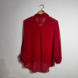 Camisa Vermelha com Mangas Compridas – Le Ricard – tam M