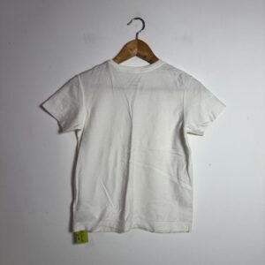 Camiseta Branca Básica Infantil – Fuzarka – tam 9 / 10 anos