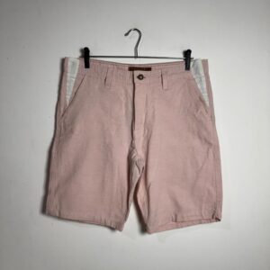 Bermuda Masculina Rosa com Detalhes Laterais – Suncoast – tam 44