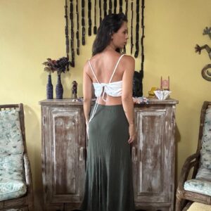 Top Cropped Branco de Amarrar – tam 38 / 40