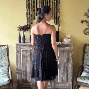 Vestido Preto Curto Tomara que Caia – Cambodja – tam P