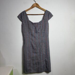 Vestido Curto Xadrez Príncipe de Gales - Mixxon - tam P *NOVO*