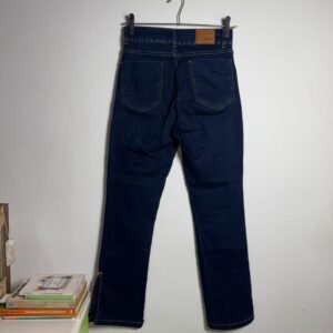Calça Jeans Escura Cintura Alta – Sawary – tam 40