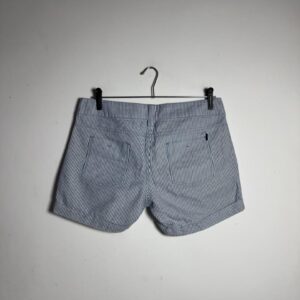 Short Listrado Azul e Branco – Hering – tam 40