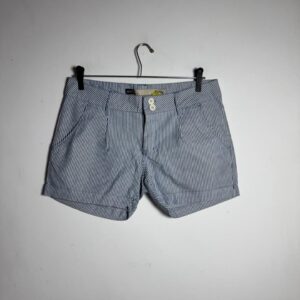 Short Listrado Azul e Branco – Hering – tam 40