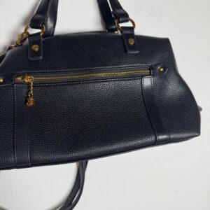 Bolsa Preta Estruturada Alça Dupla Casual – Kiss Me