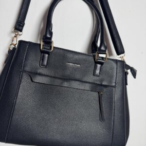 Bolsa Tote Preta Feminina Estruturada – Cheer e Rose