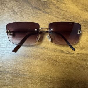 Óculos Escuros de Sol Retangular  – Saint Laurent – *original*