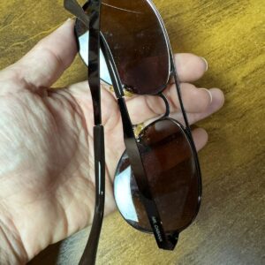 Óculos de Sol Aviador Marrom – Mr. Cabana