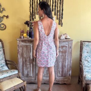 Vestido Curto com Estampa Floral – Kallayanne – tam G