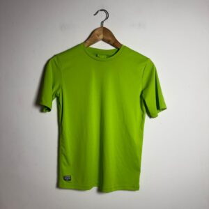 Camiseta esportiva verde neon com proteção - Olaian - tam 12