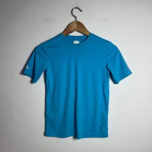 Camisa Esportiva Azul com Proteção - Olaian - tam 12
