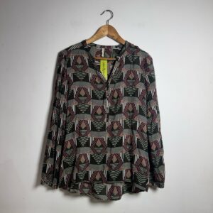Camisa Estampa Geométrica – Marfinno – tam M